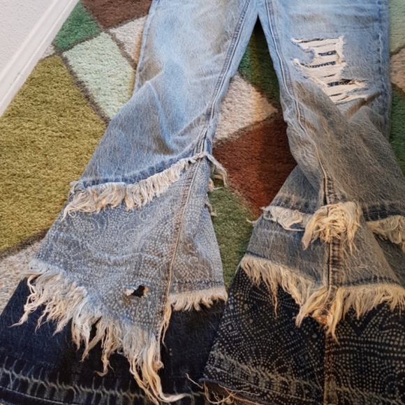 Free People RARE! Bombay jeans sz 25 BNWOT - Picture 7 of 13
